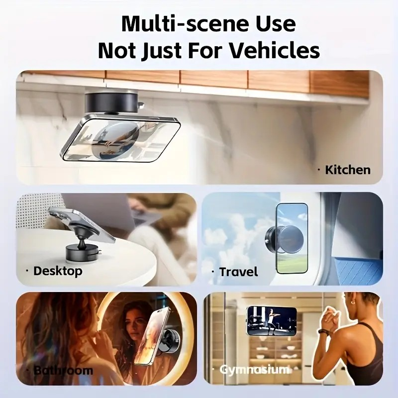 Vacuum Magnetic Suction Phone Holder