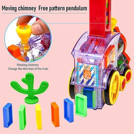 Colorful Domino Train Playset™