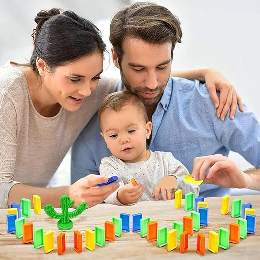 Colorful Domino Train Playset™