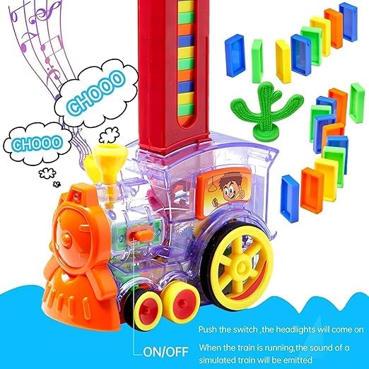 Colorful Domino Train Playset™