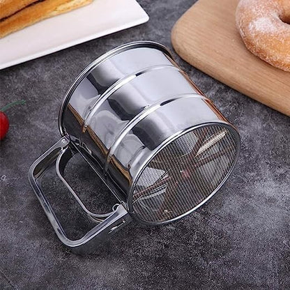 Velo™ Stainless Steel Flour Sifter/Atta Chhani for Baking