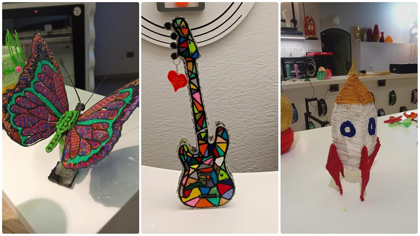 3D Printer Pen for Kids with PLA Filament | Perfect for DIY and Crafting (with USB Cable)