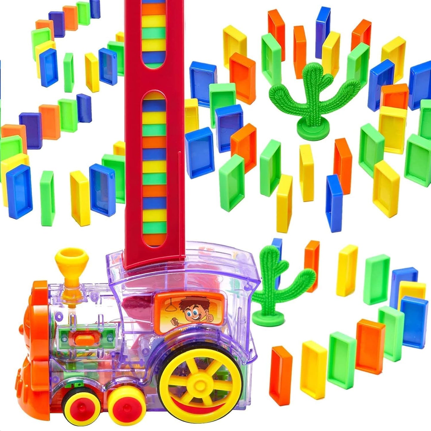 Colorful Domino Train Playset™