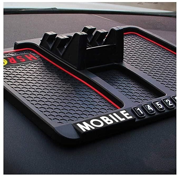 VeloGrip™ – 3-in-1 Car Dashboard Phone Holder with Silicone Grip