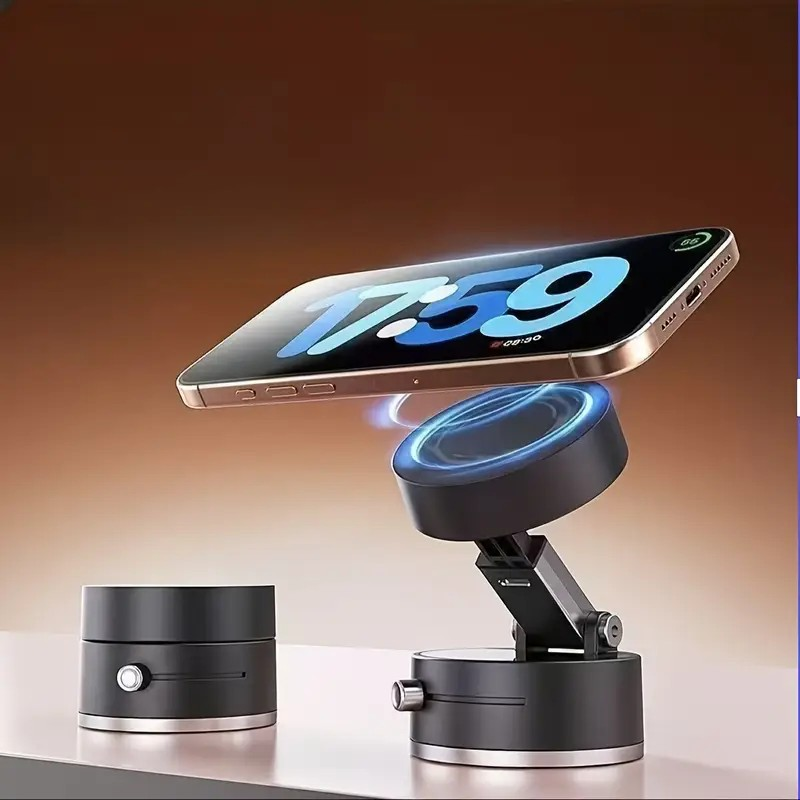 Vacuum Magnetic Suction Phone Holder