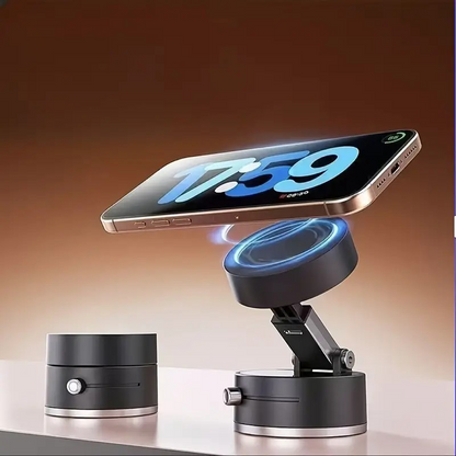 Vacuum Magnetic Suction Phone Holder