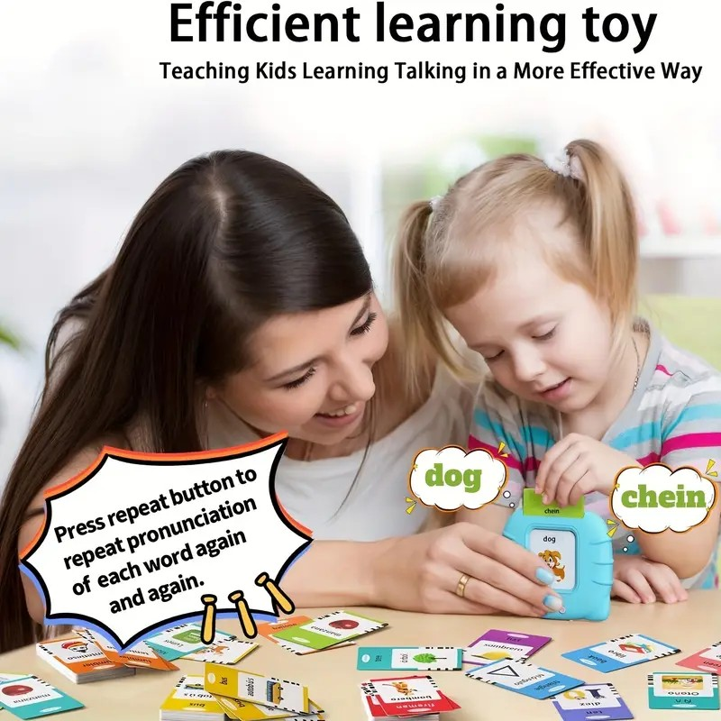 Velo™ Talking Flash Cards for Early Educational Learning Toy