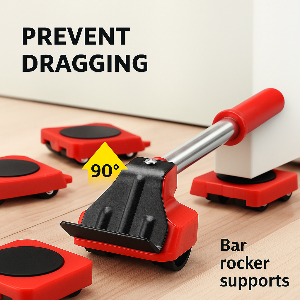 Heavy Furniture Lifter Tools with Sliders for Easy and Safe Shifting