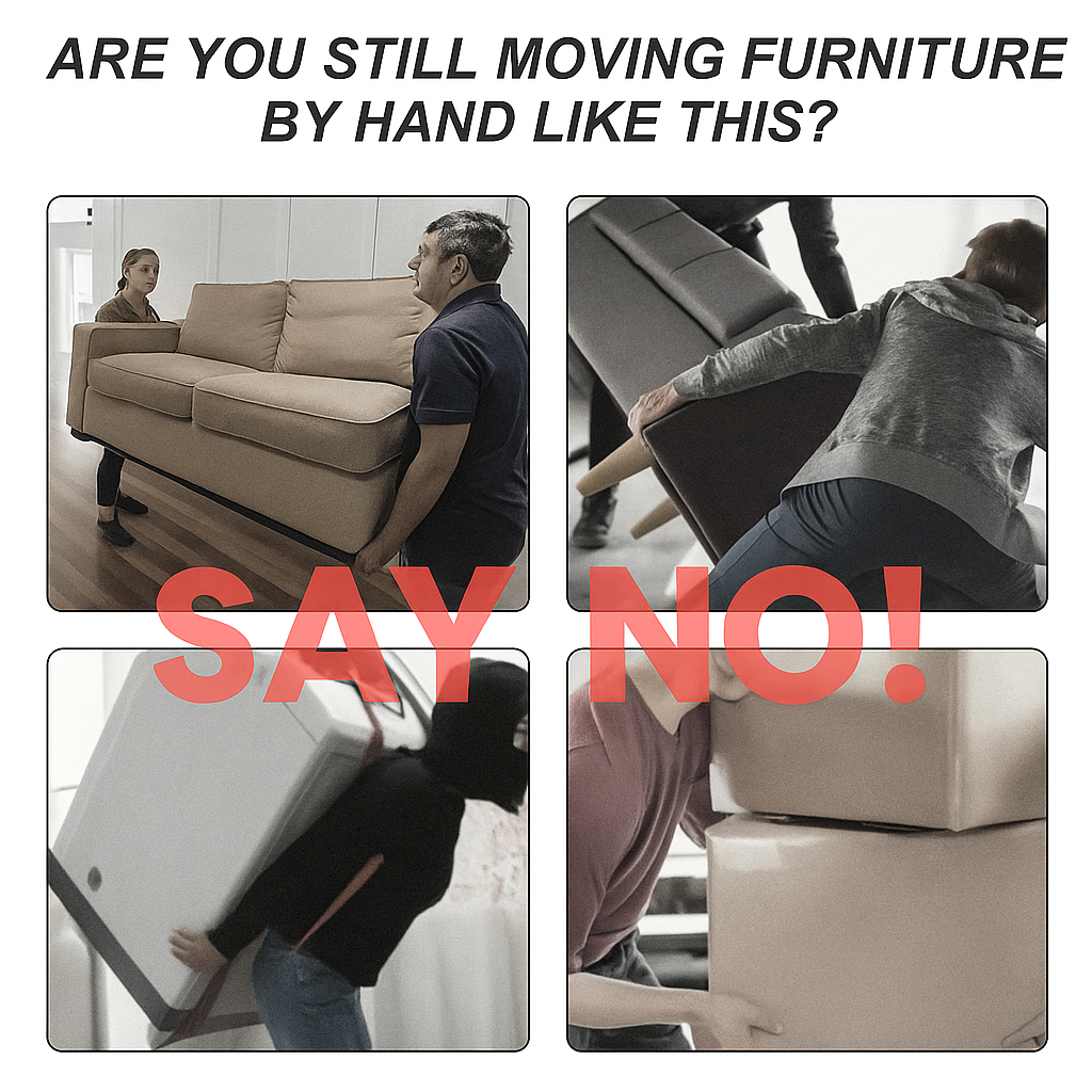 Heavy Furniture Lifter Tools with Sliders for Easy and Safe Shifting