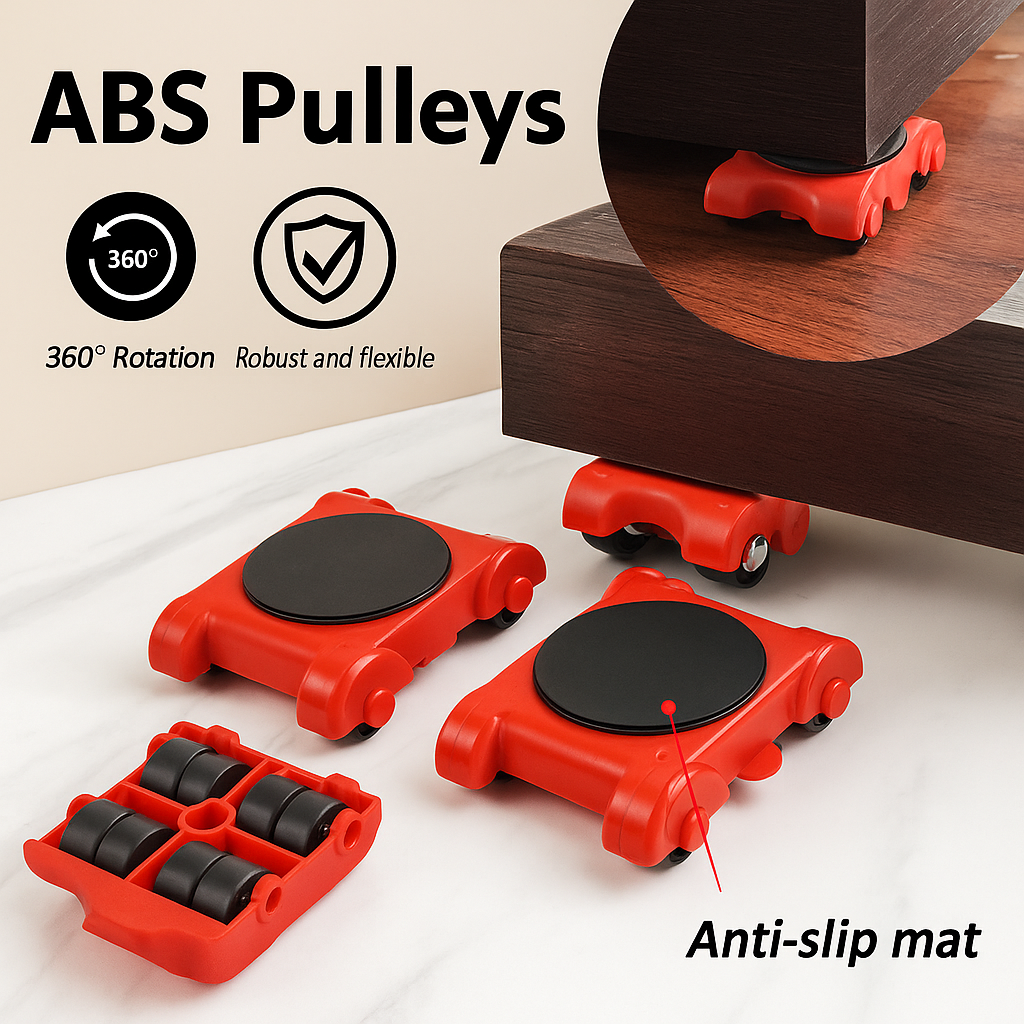 Heavy Furniture Lifter Tools with Sliders for Easy and Safe Shifting