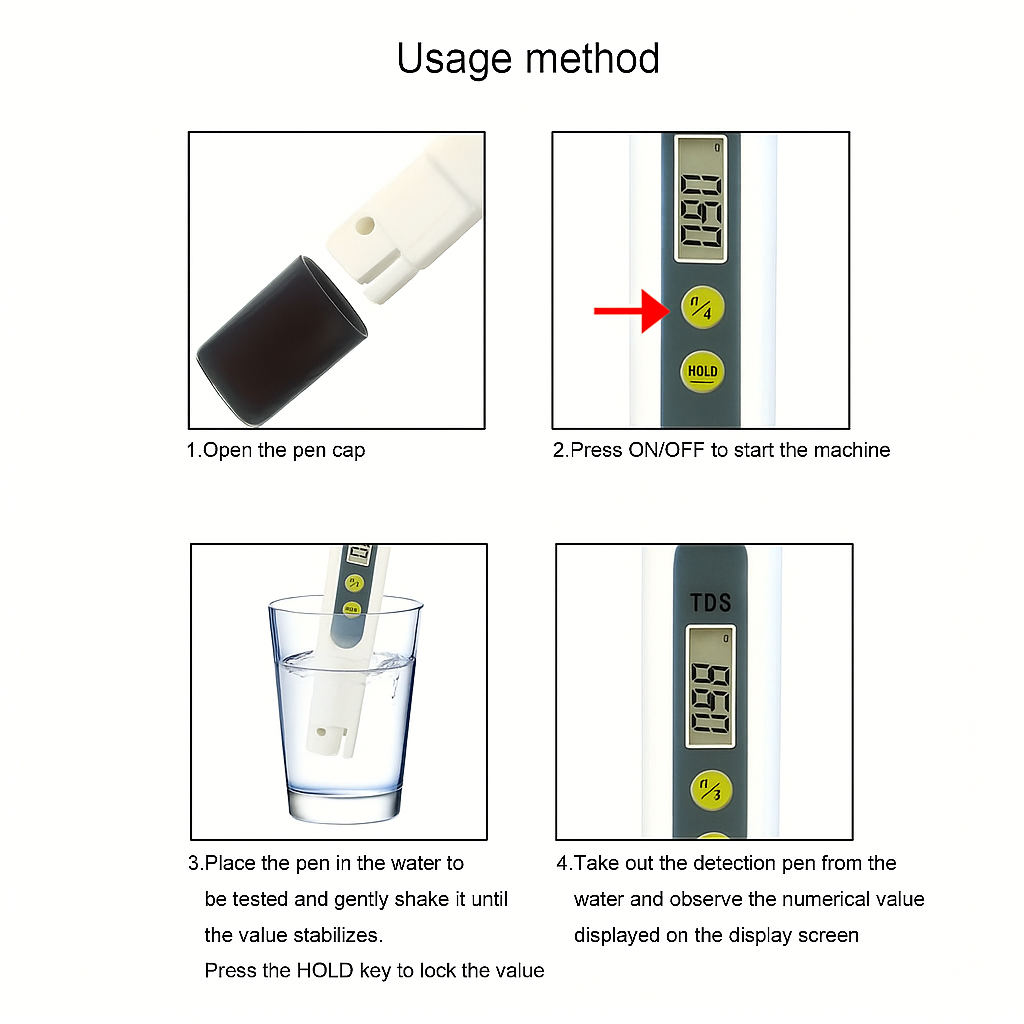 HygienPure™ Digital Water Quality Tester