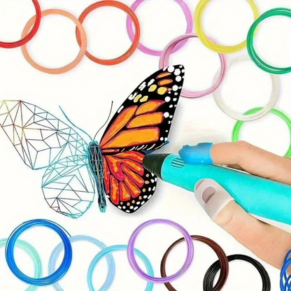 3D Printer Pen for Kids with PLA Filament | Perfect for DIY and Crafting (with USB Cable)