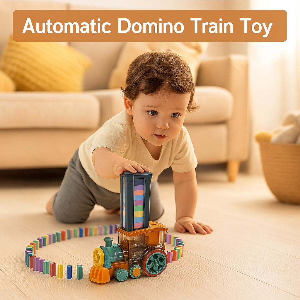 Velo™ Colorful Domino Train Playset