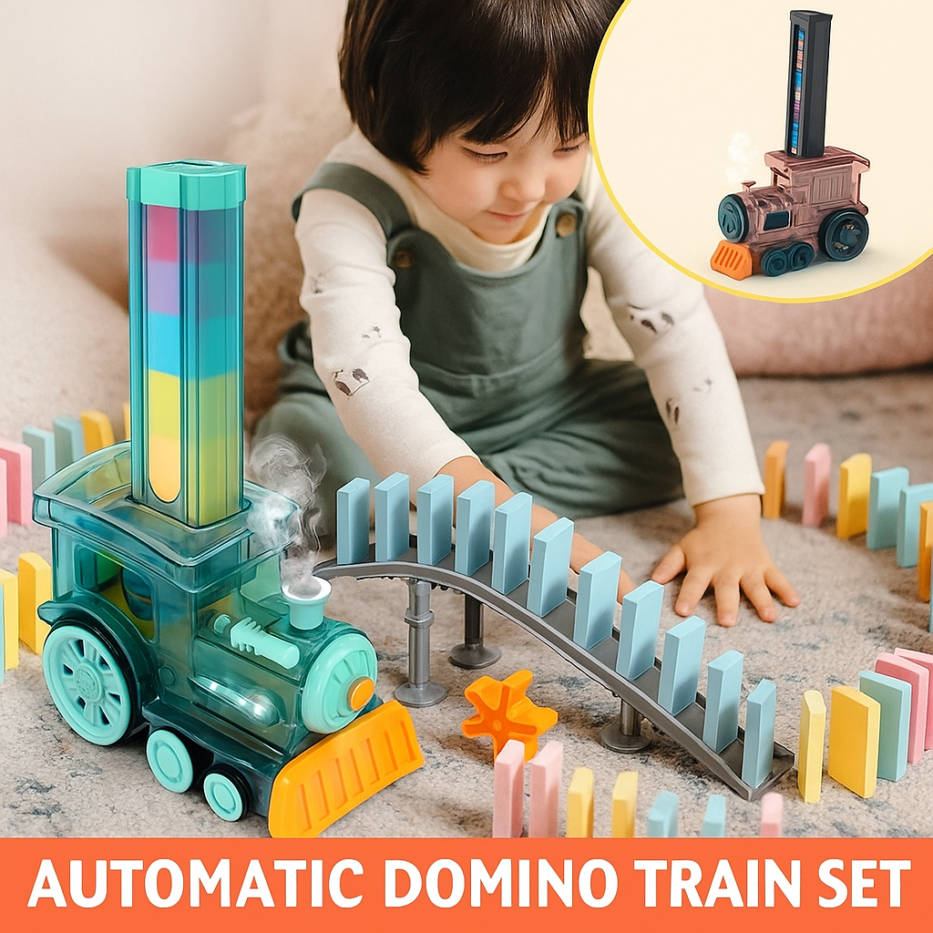 Velo™ Colorful Domino Train Playset