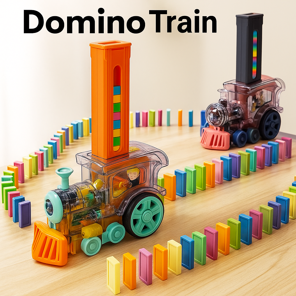 Velo™ Colorful Domino Train Playset