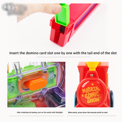 Velo™ Colorful Domino Train Playset