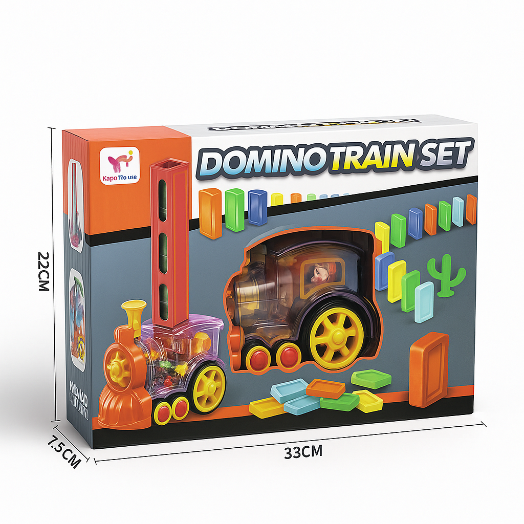 Velo™ Colorful Domino Train Playset