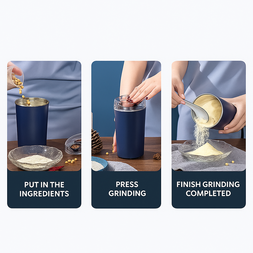 Velo™ Stainless Steel Portable Mixer for Masala