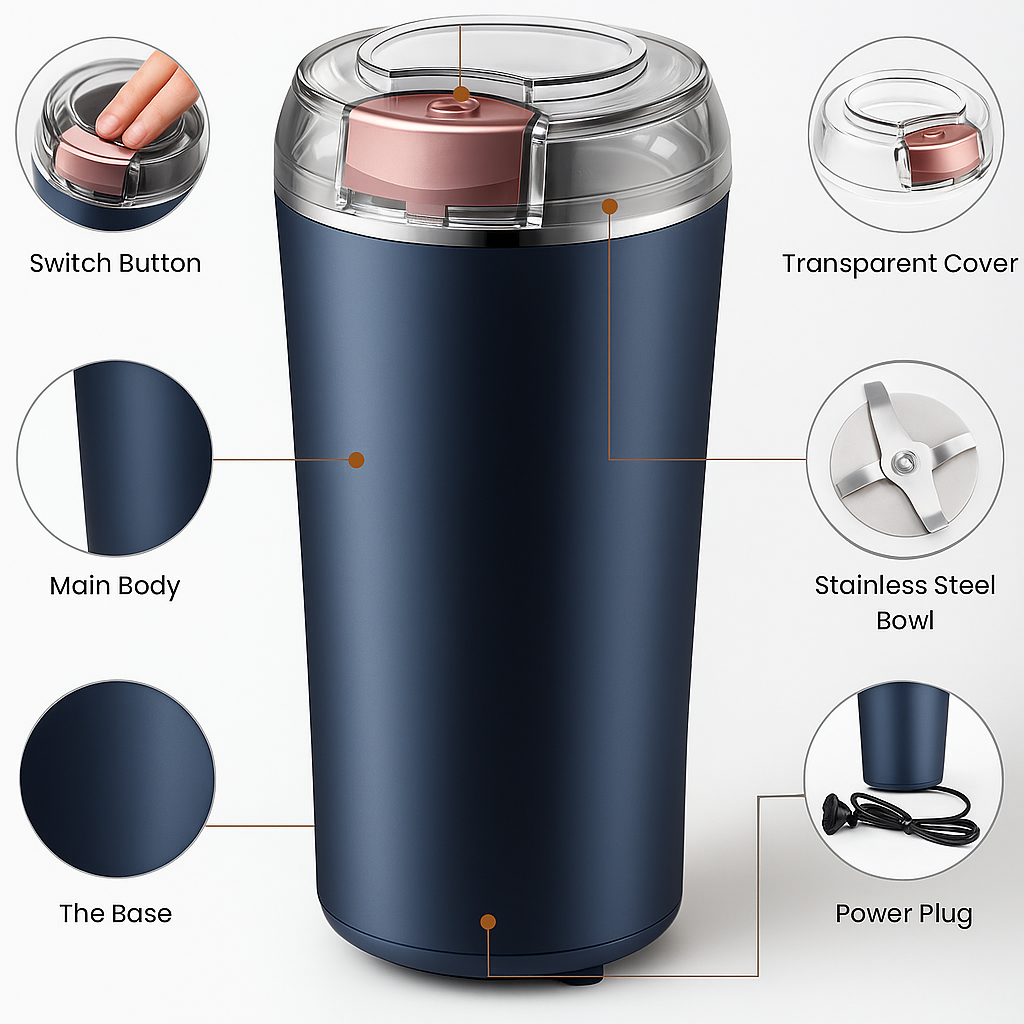 Velo™ Stainless Steel Portable Mixer for Masala