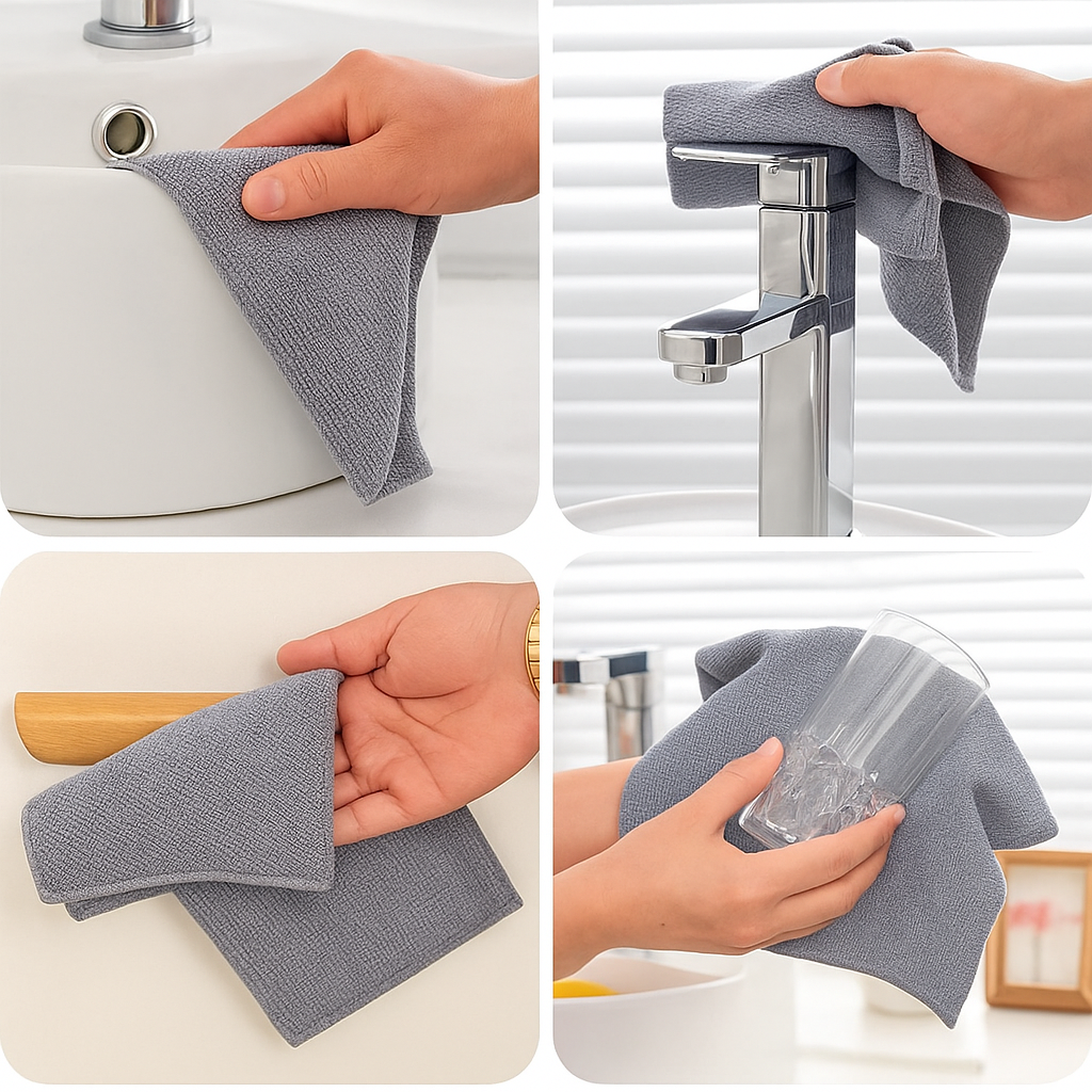 Velo™ Reusable Microfiber Cleaning roll