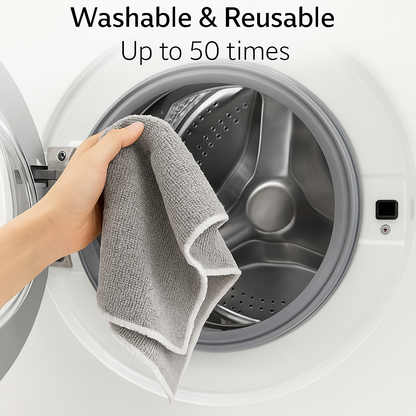 Velo™ Reusable Microfiber Cleaning roll