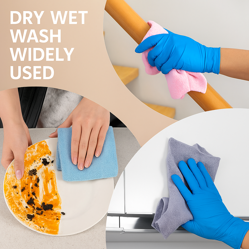 Velo™ Reusable Microfiber Cleaning roll
