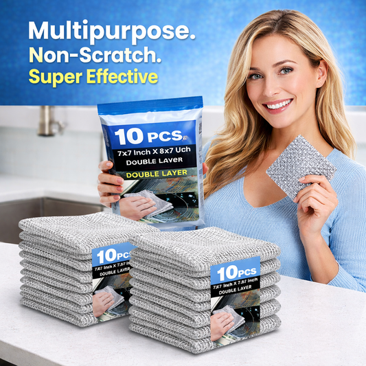 Multipurpose Non-Scratch Dish Cloths™ (Pack of 10)