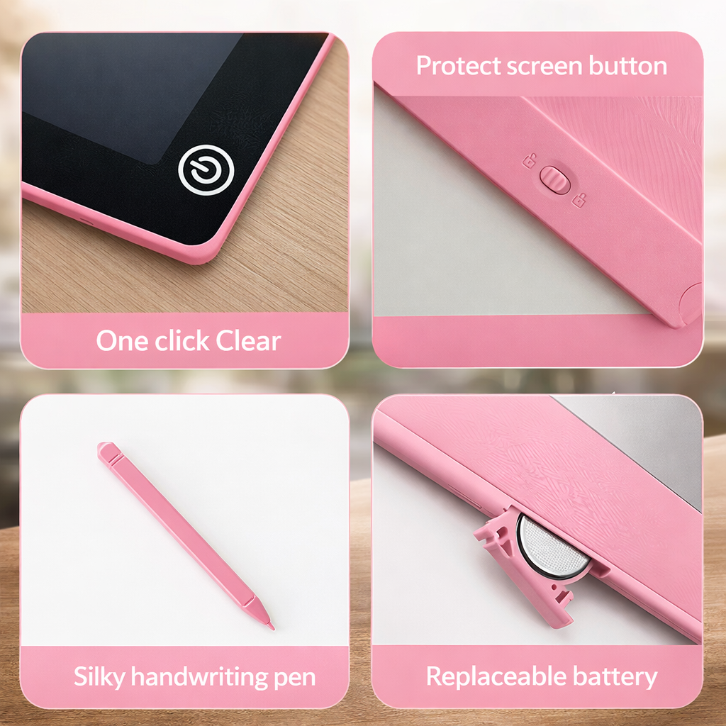 Multicolor Digital LCD Drawing Pad for Kids