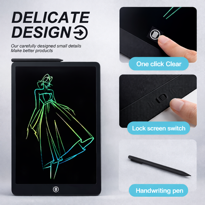 Multicolor Digital LCD Drawing Pad for Kids