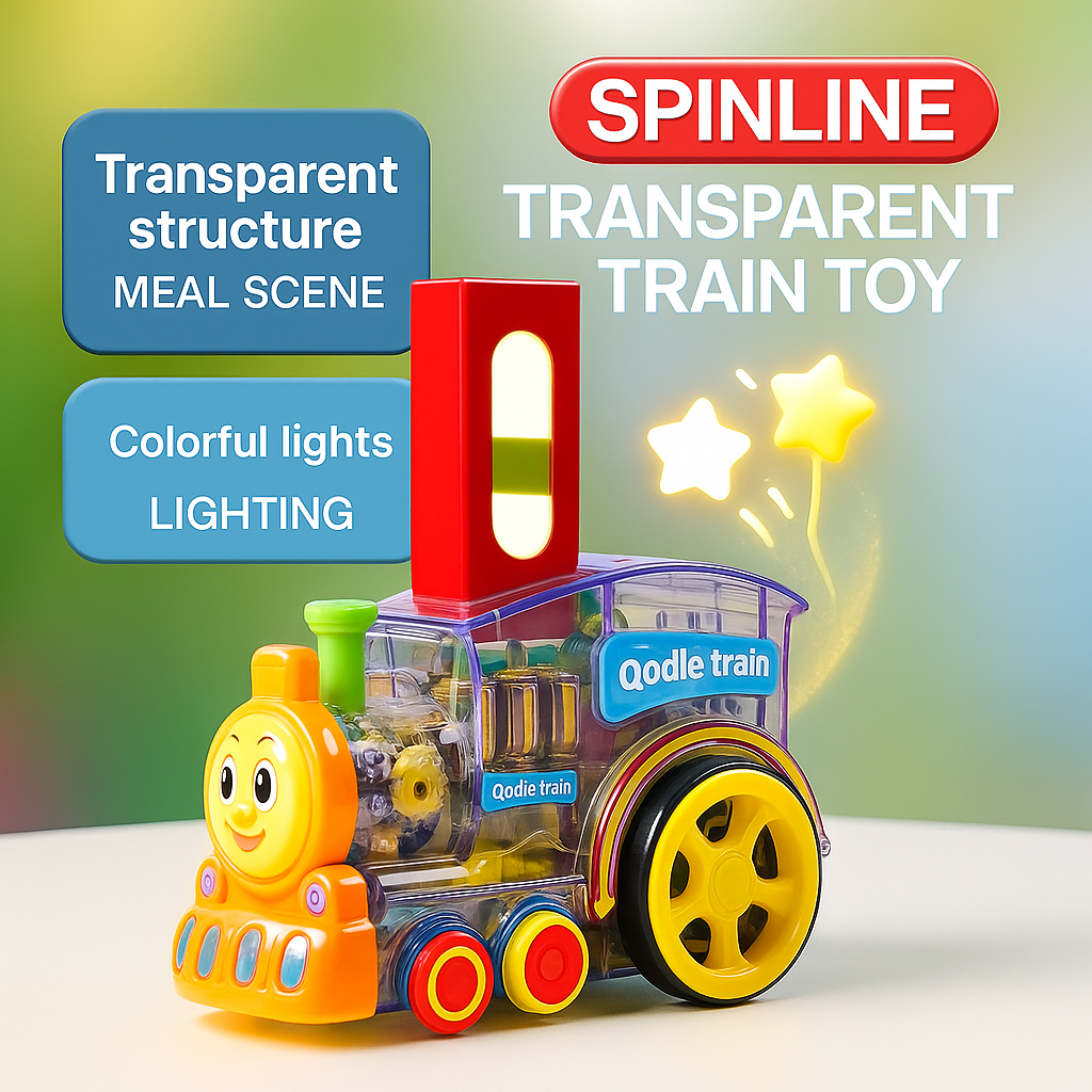 Velo™ Colorful Domino Train Playset