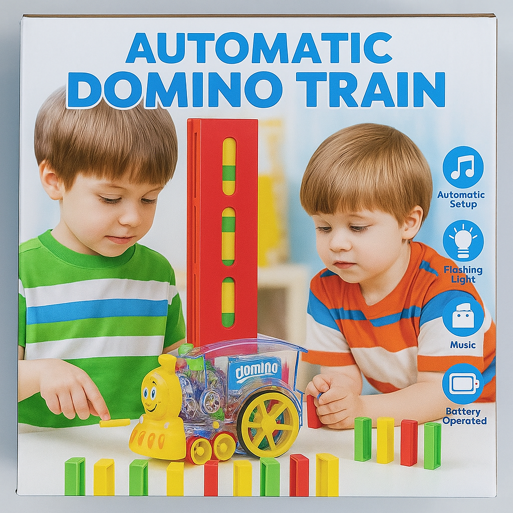 Velo™ Colorful Domino Train Playset