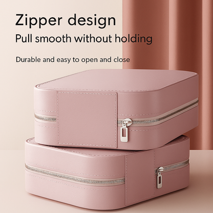 Velo™ Compact Makeup Vanity Box with LED Mirror