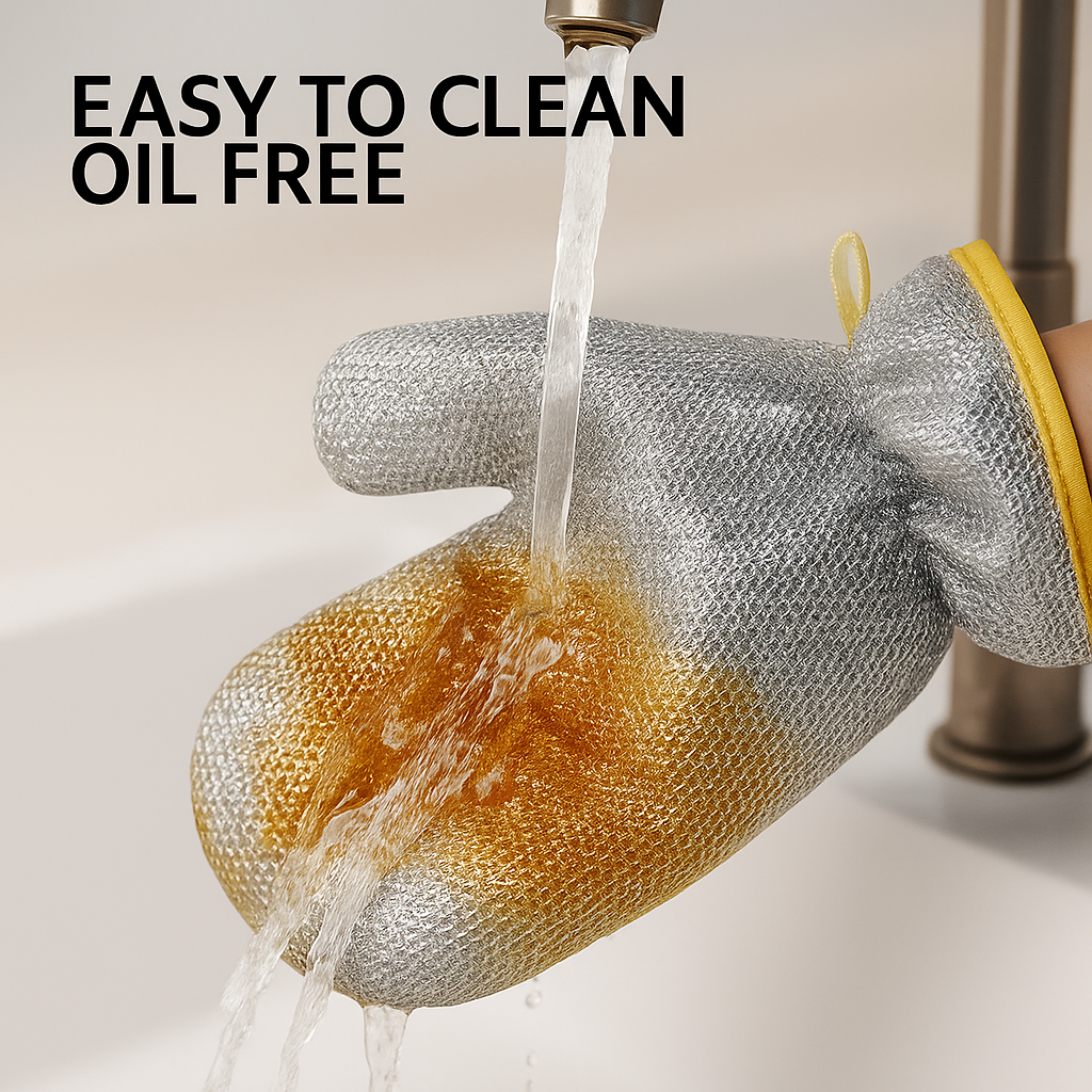 Eco-Friendly Scrubber Gloves(Pack of 2)