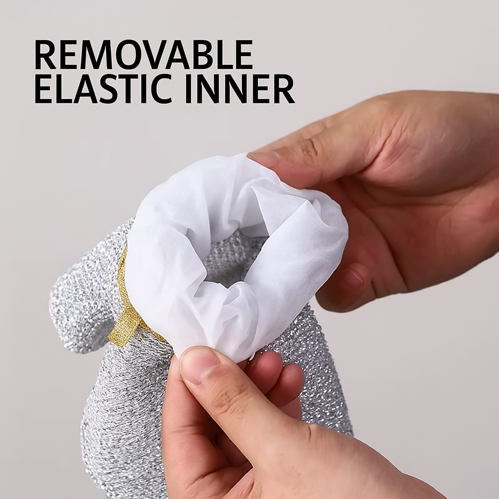 Eco-Friendly Scrubber Gloves(Pack of 2)