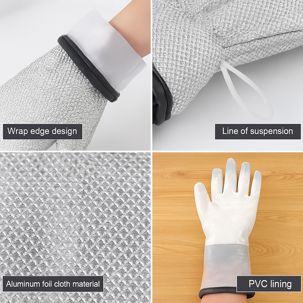 Eco-Friendly Scrubber Gloves(Pack of 2)