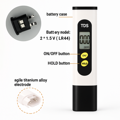 HygienPure™ Digital Water Quality Tester