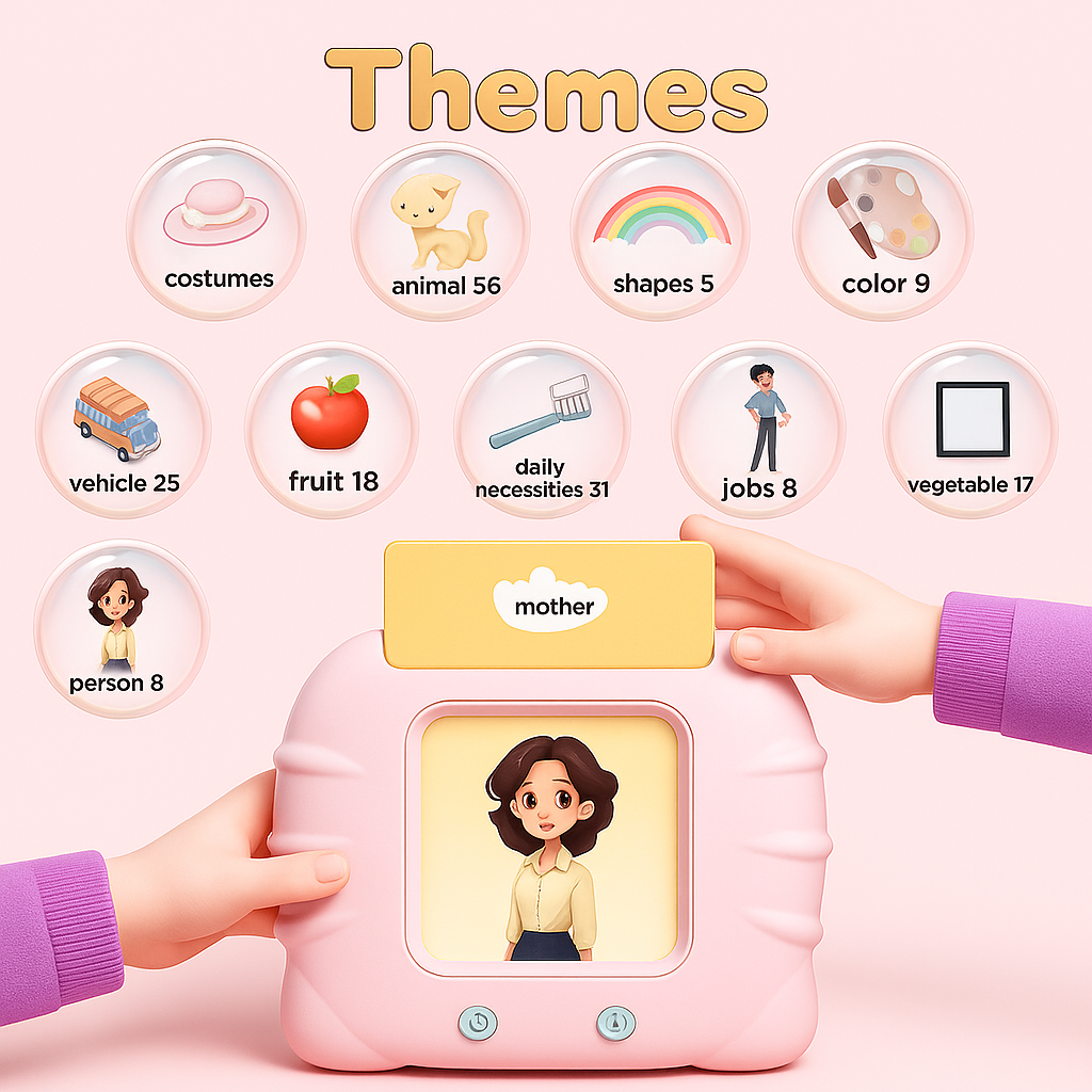 Velo™ Talking Flash Cards for Early Educational Learning Toy