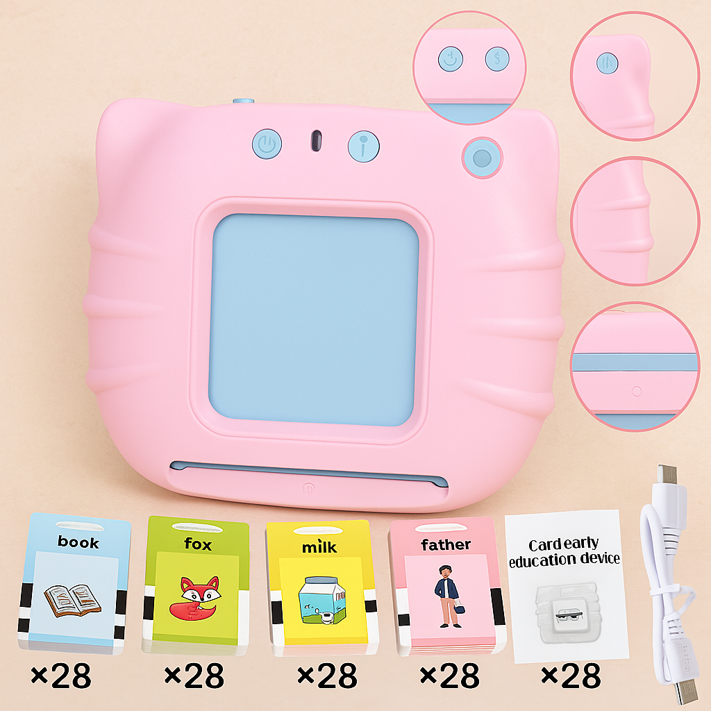 Velo™ Talking Flash Cards for Early Educational Learning Toy