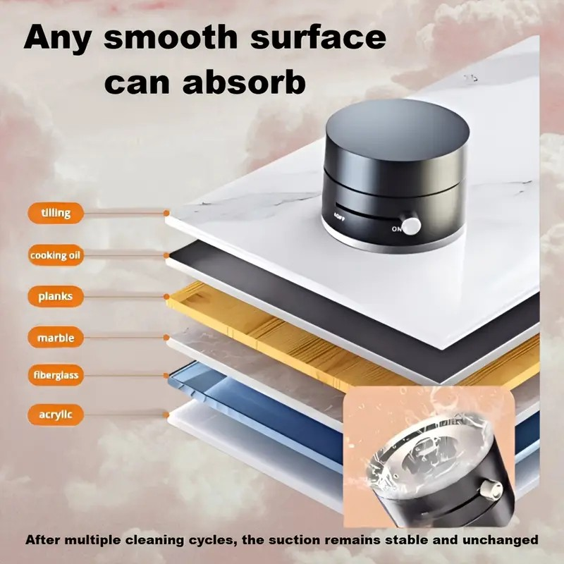 Vacuum Magnetic Suction Phone Holder
