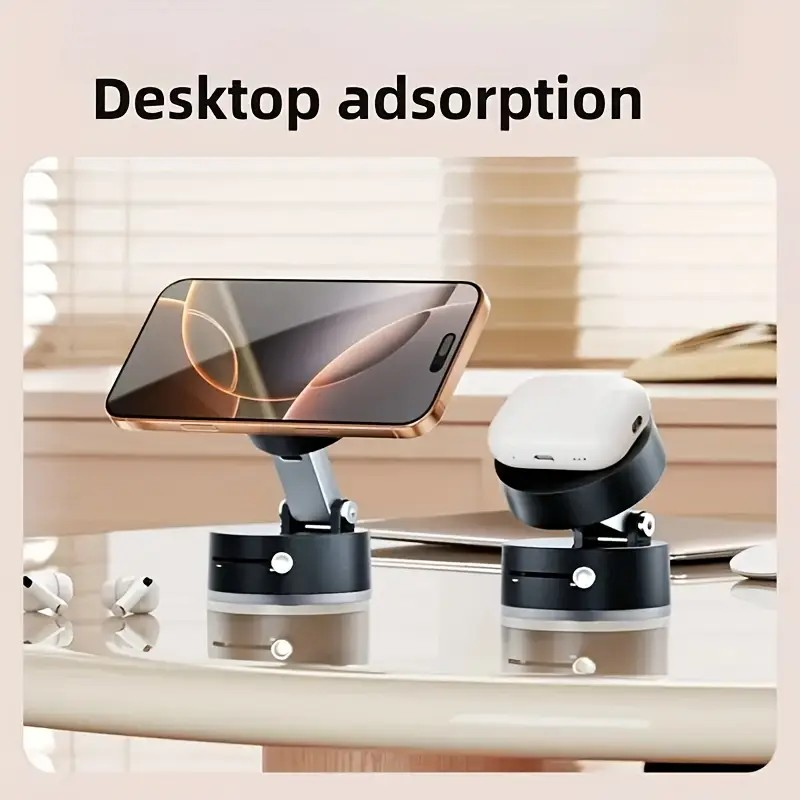 Vacuum Magnetic Suction Phone Holder