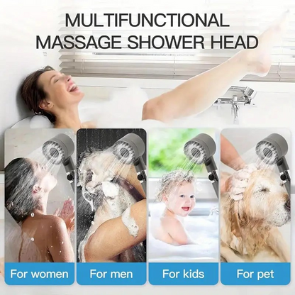 High Pressure multiple spray modes shower