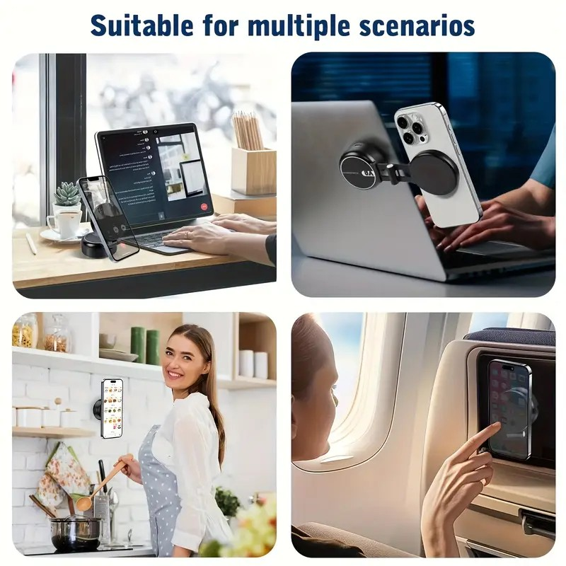 Vacuum Magnetic Suction Phone Holder