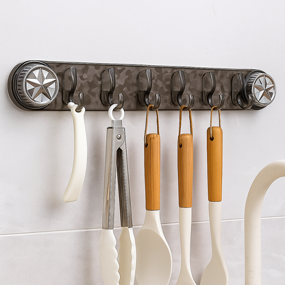 Velo™ Suction Wall Hook Rack with Crystal Design