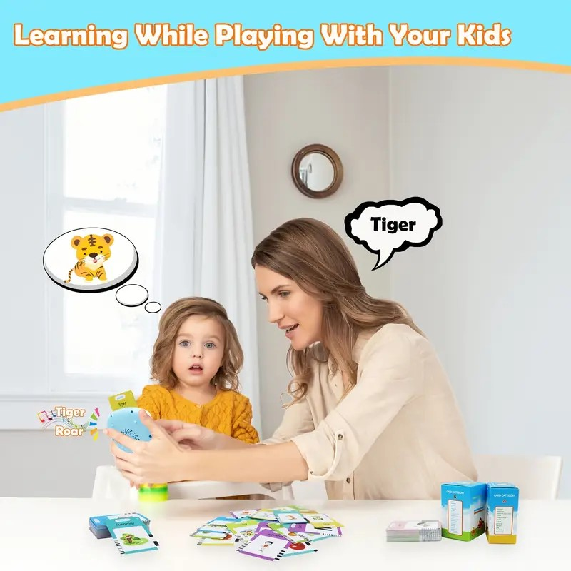 Velo™ Talking Flash Cards for Early Educational Learning Toy