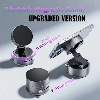 Vacuum Magnetic Suction Phone Holder